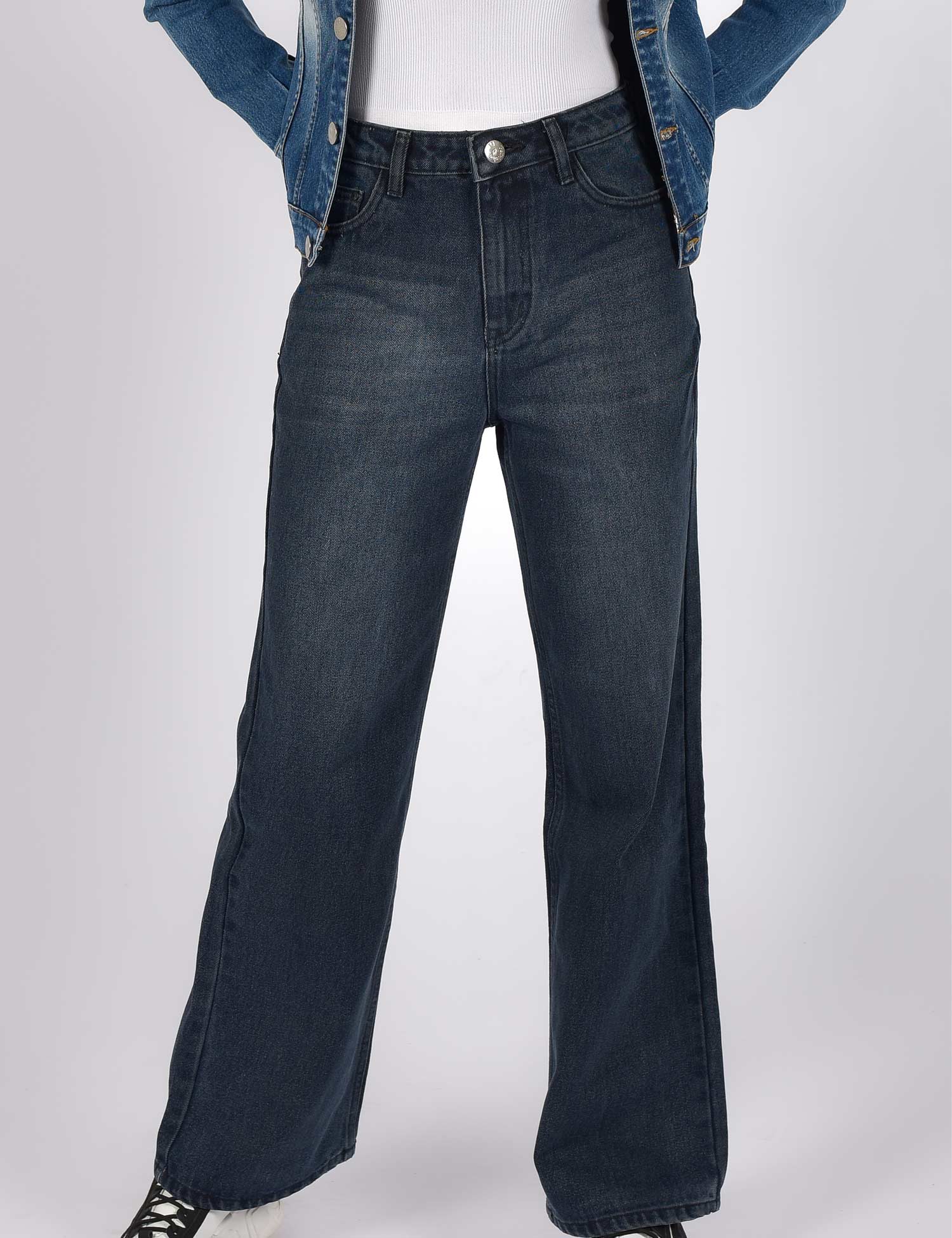 Straight Fit Denim Jeans
