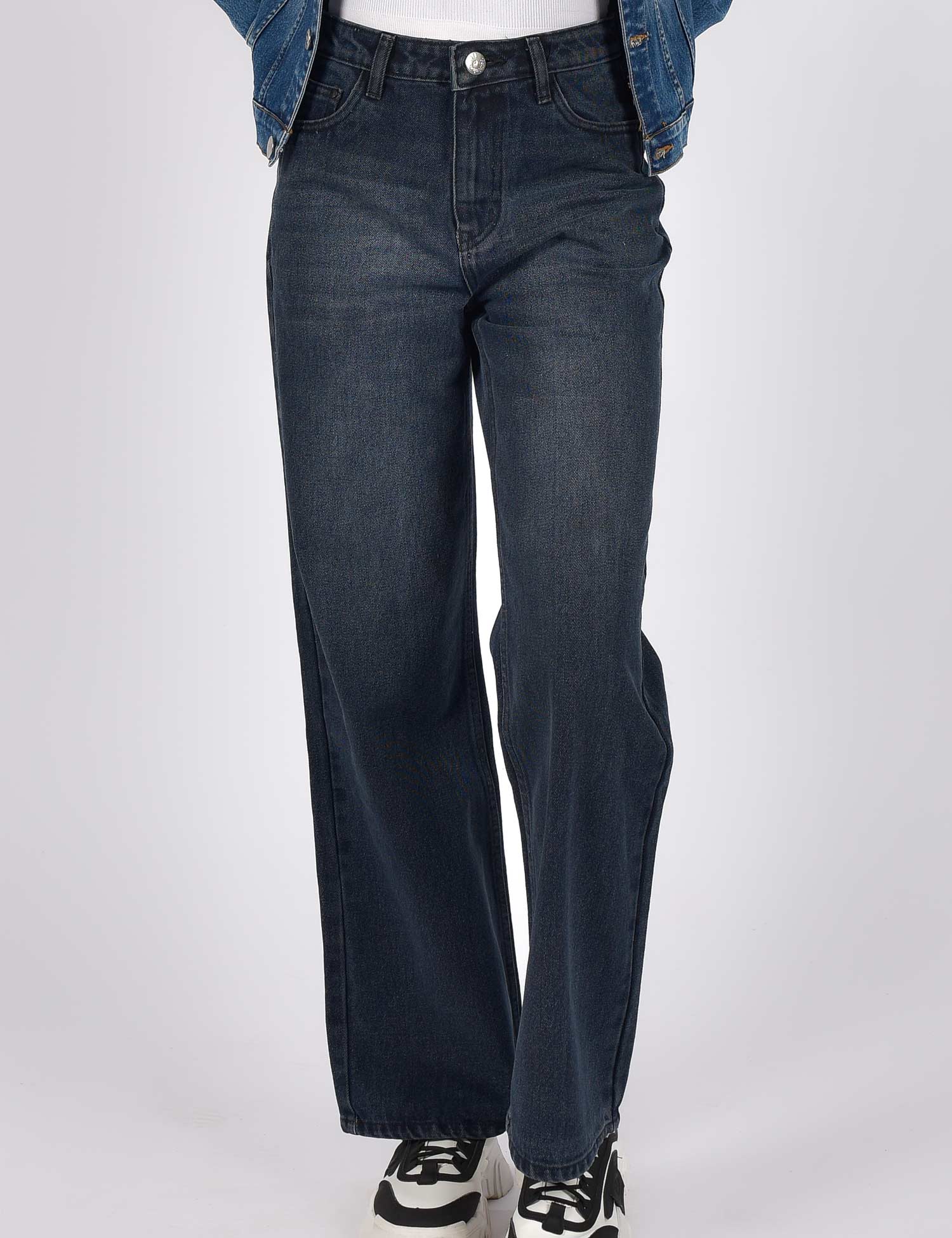 Straight Fit Denim Jeans