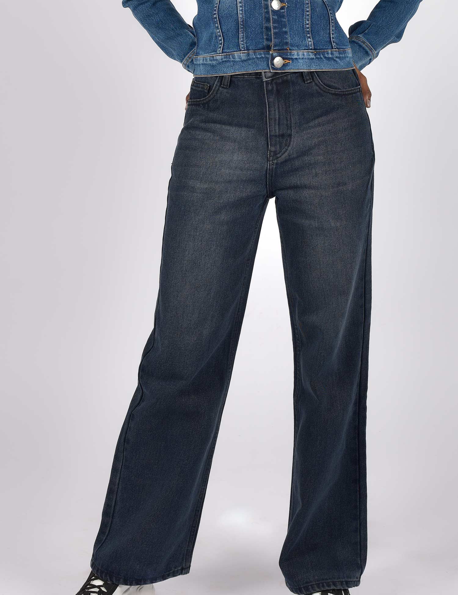 Straight Fit Denim Jeans