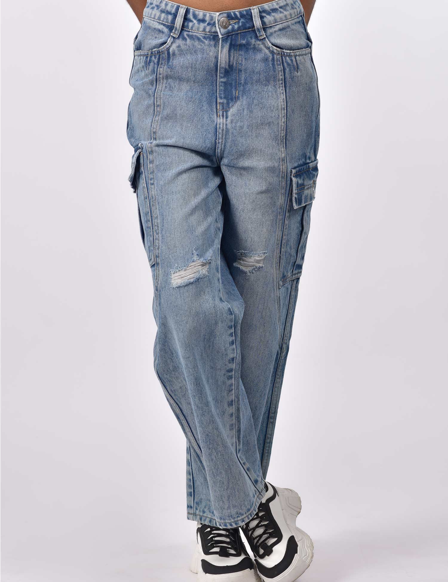 6 Pockets Cargo Jeans